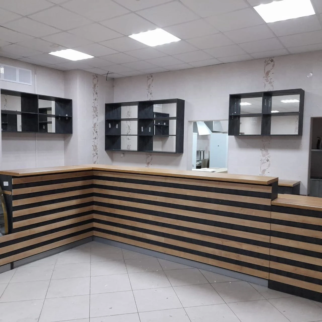 Индивидуальный заказ мебели для буфета в академии ФСБ г.Москва